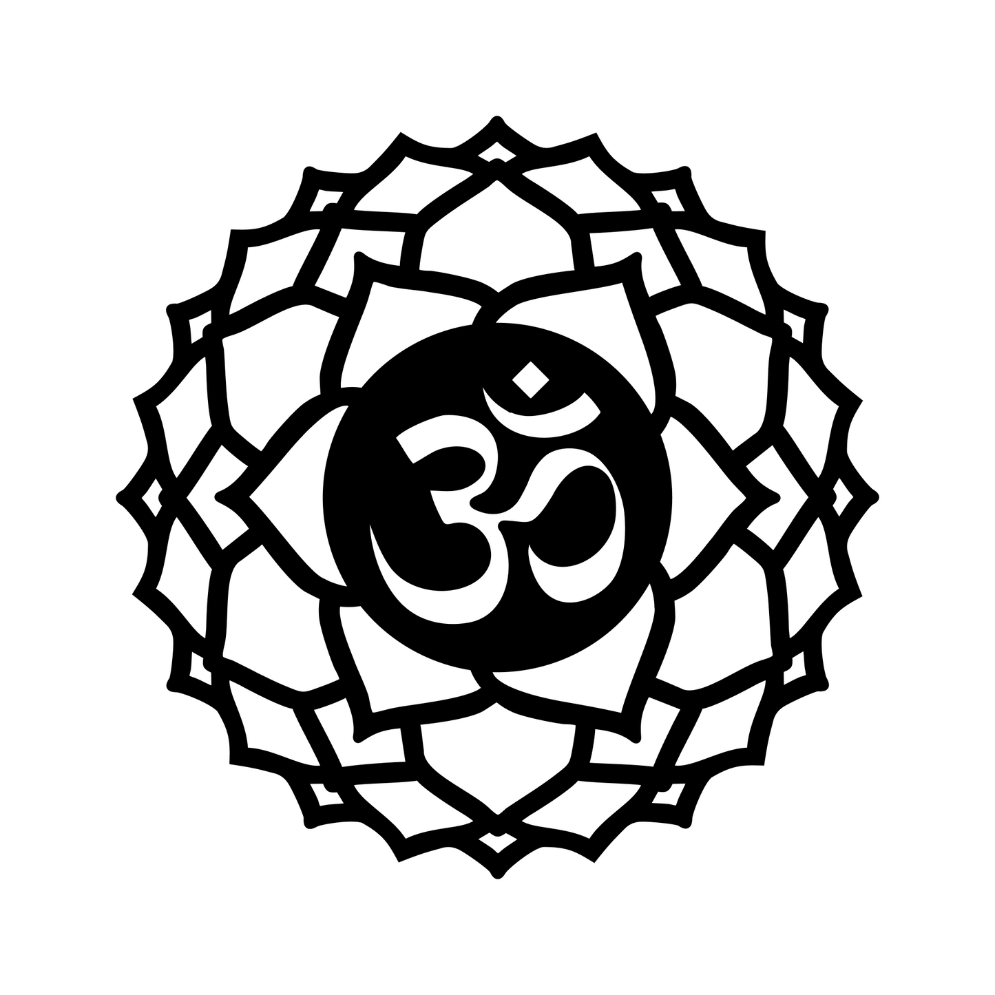 Divine OM Symbol