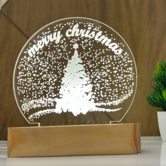 Christmas Spark Acrylic LED Lamp